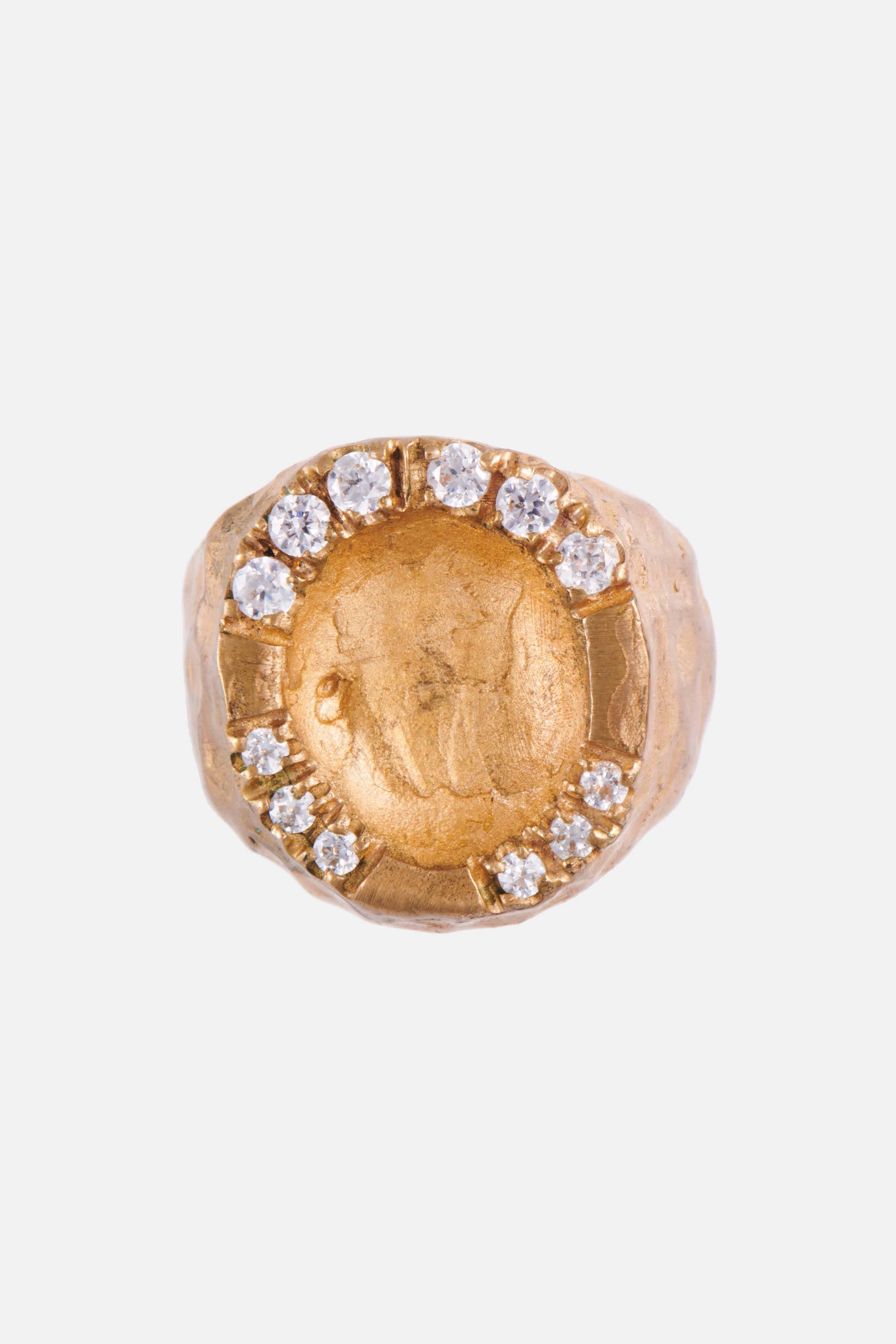Empty sigillum ring - Voodoo Jewels