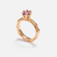 *Purple Love Letter ring