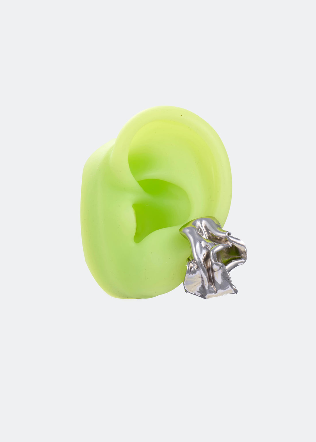 silver Miuna Ear Cuff