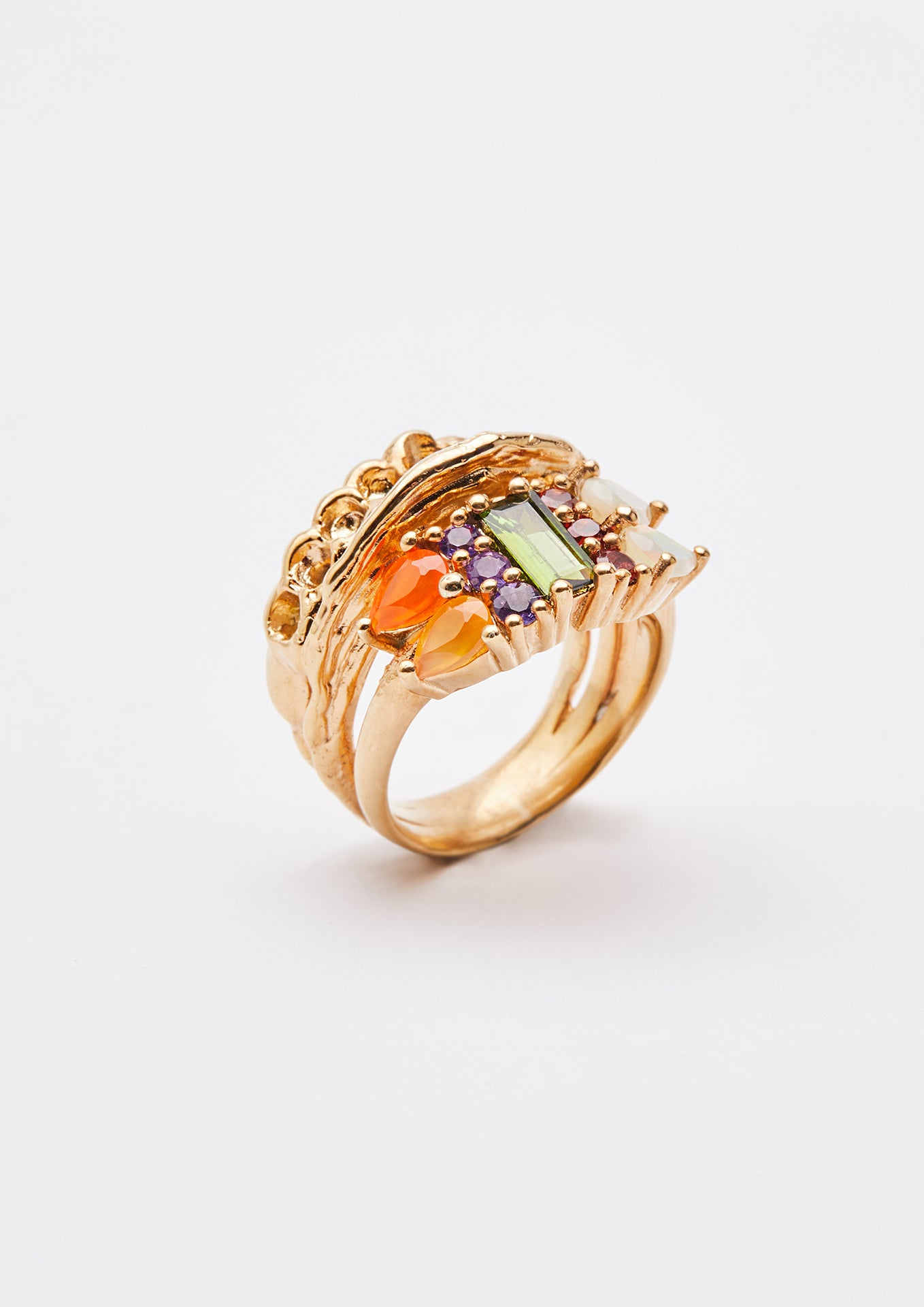 Simbi ring - XS / Gold Plated Silver - Voodoo Jewels
