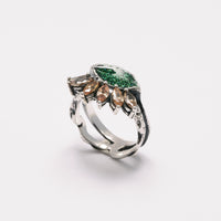 Green Amaranta ring