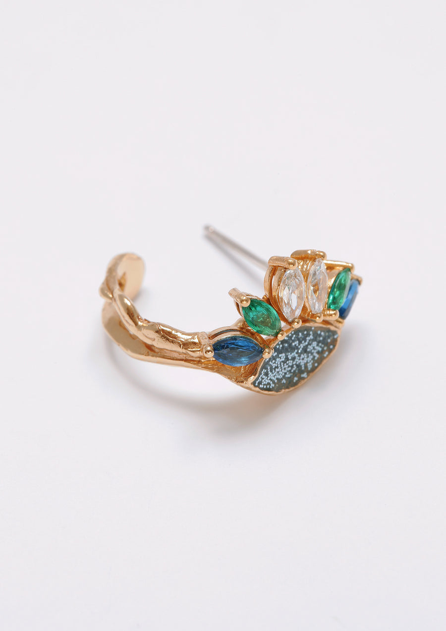 Blue Nuwara earrings
