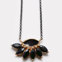 Black Ruellia necklace