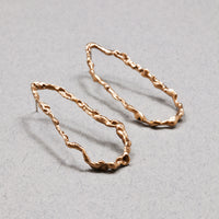 Drop branches earrings